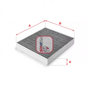 Filtre, air de l'habitacle SOFIMA S 4178 CA