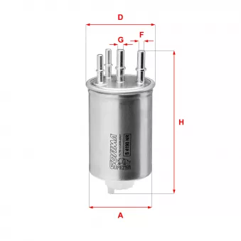 Filtre à carburant SOFIMA S 4190 NR