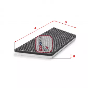 Filtre, air de l'habitacle SOFIMA S 4194 CA
