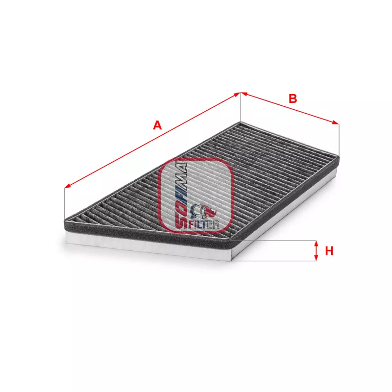 Filtre, air de l'habitacle SOFIMA S 4194 CA
