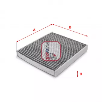 Filtre, air de l'habitacle SOFIMA S 4199 CA