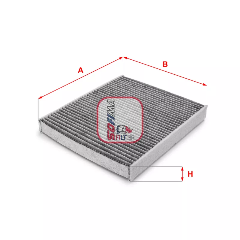 Filtre, air de l'habitacle SOFIMA S 4199 CA