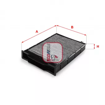 Filtre, air de l'habitacle SOFIMA S 4201 CA