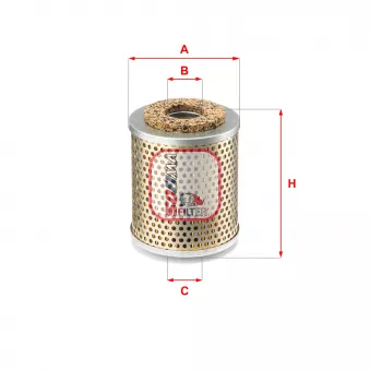 Filtre à carburant SOFIMA S 4211 N