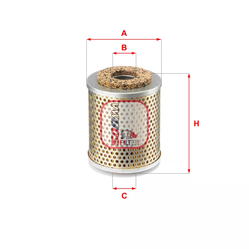 Filtre à carburant SOFIMA S 4211 N