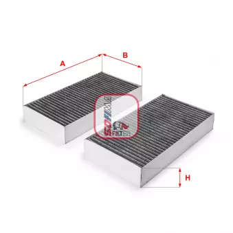 Filtre, air de l'habitacle SOFIMA S 4215 CA