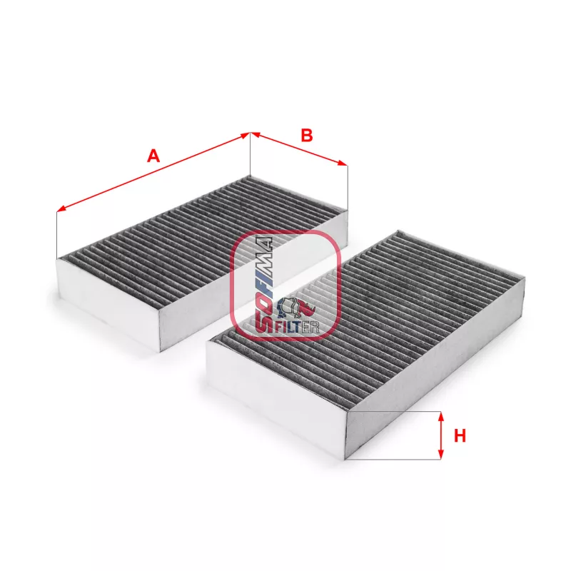 Filtre, air de l'habitacle SOFIMA S 4215 CA