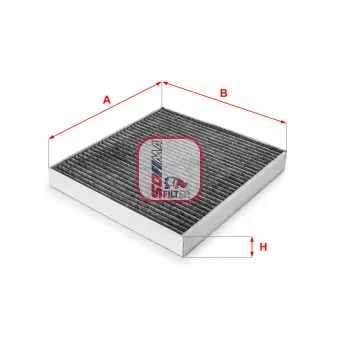Filtre, air de l'habitacle SOFIMA S 4219 CA