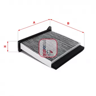 Filtre, air de l'habitacle SOFIMA S 4220 CA