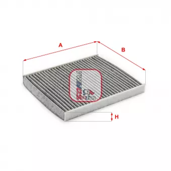 Filtre, air de l'habitacle SOFIMA S 4221 CA