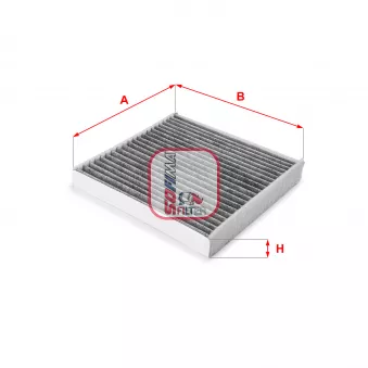 Filtre, air de l'habitacle SOFIMA S 4223 CA