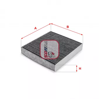 Filtre, air de l'habitacle SOFIMA S 4227 CA