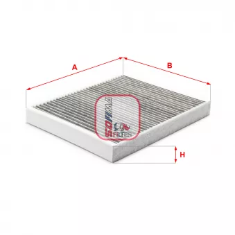 Filtre, air de l'habitacle SOFIMA S 4230 CA
