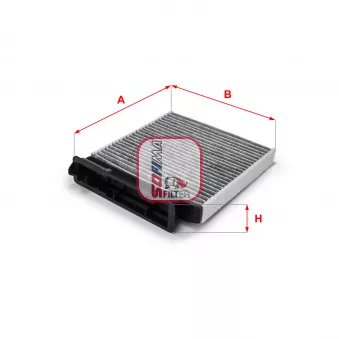 Filtre, air de l'habitacle SOFIMA S 4232 CA