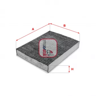 Filtre, air de l'habitacle SOFIMA S 4234 CA