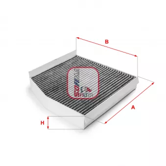 Filtre, air de l'habitacle SOFIMA S 4236 CA