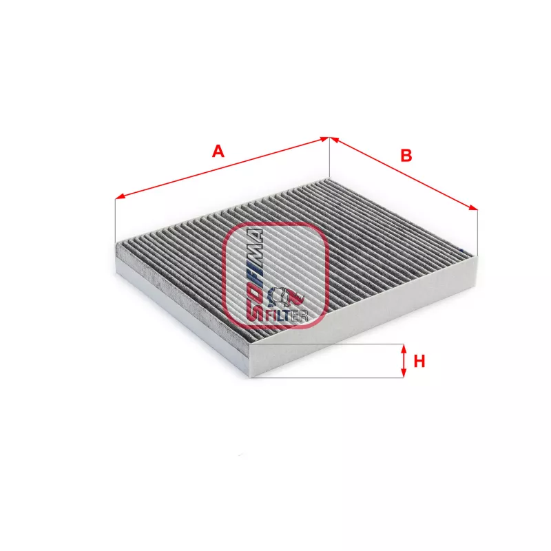 Filtre, air de l'habitacle SOFIMA S 4238 CA