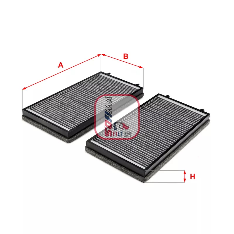 Filtre, air de l'habitacle SOFIMA S 4240 CA