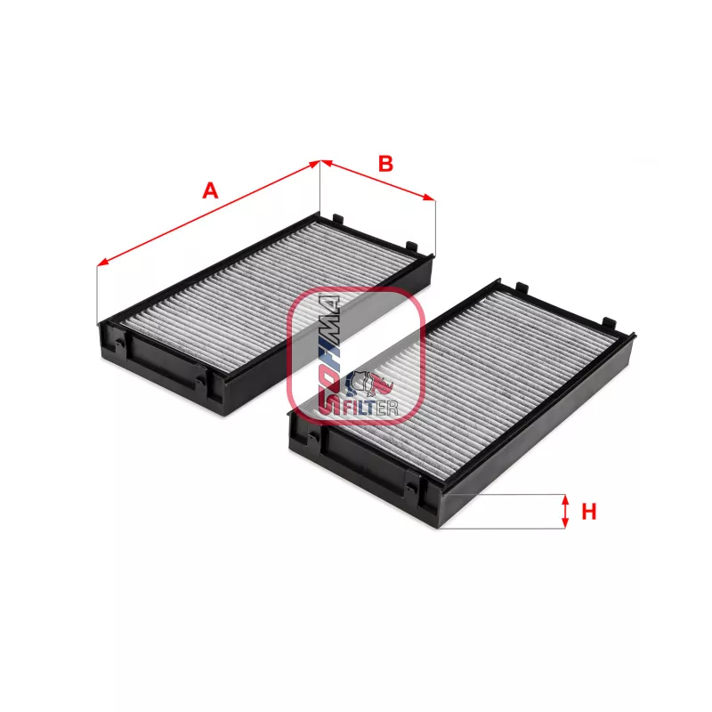 Filtre, air de l'habitacle SOFIMA S 4243 CA