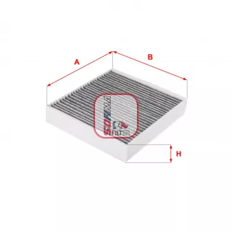 Filtre, air de l'habitacle SOFIMA S 4244 CA