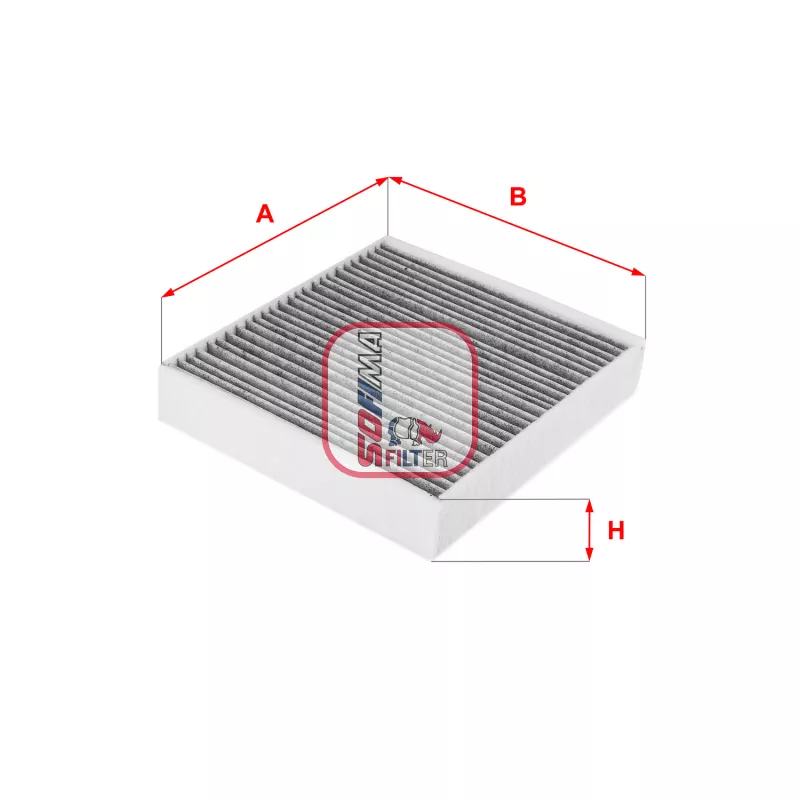 Filtre, air de l'habitacle SOFIMA S 4244 CA