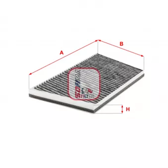 Filtre, air de l'habitacle SOFIMA S 4246 CA