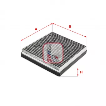Filtre, air de l'habitacle SOFIMA S 4247 CA