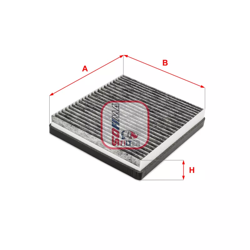 Filtre, air de l'habitacle SOFIMA S 4247 CA