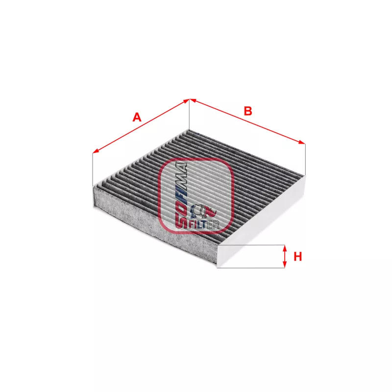 Filtre, air de l'habitacle SOFIMA S 4248 CA