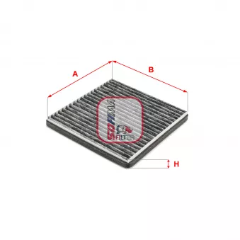Filtre, air de l'habitacle SOFIMA S 4253 CA