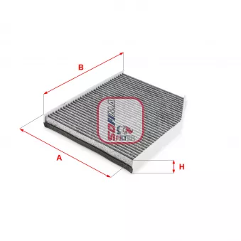 Filtre, air de l'habitacle SOFIMA S 4261 CA