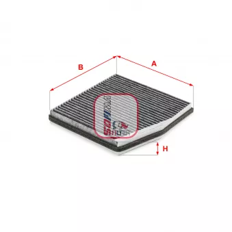 Filtre, air de l'habitacle SOFIMA S 4262 CA