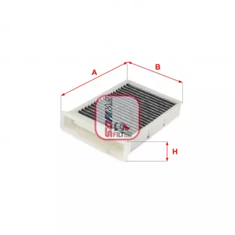Filtre, air de l'habitacle SOFIMA S 4265 CA