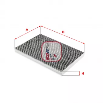 Filtre, air de l'habitacle SOFIMA S 4268 CA