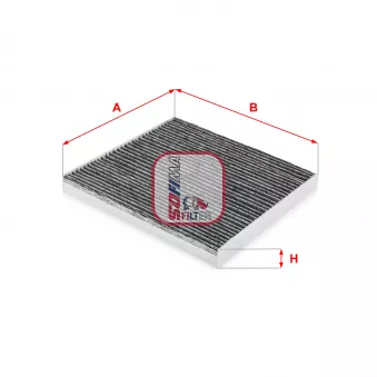 Filtre, air de l'habitacle SOFIMA S 4269 CA