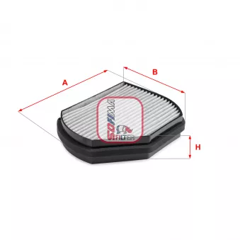 Filtre, air de l'habitacle SOFIMA S 4270 CA