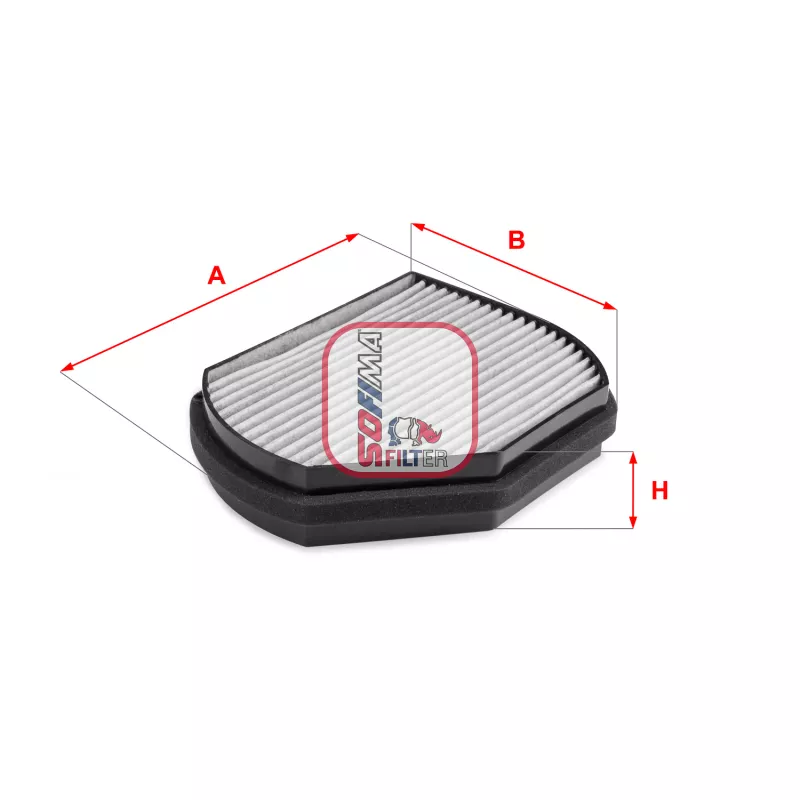 Filtre, air de l'habitacle SOFIMA S 4270 CA