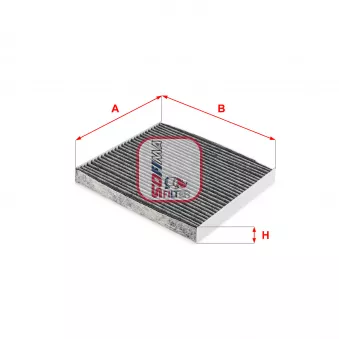 Filtre, air de l'habitacle SOFIMA S 4271 CA