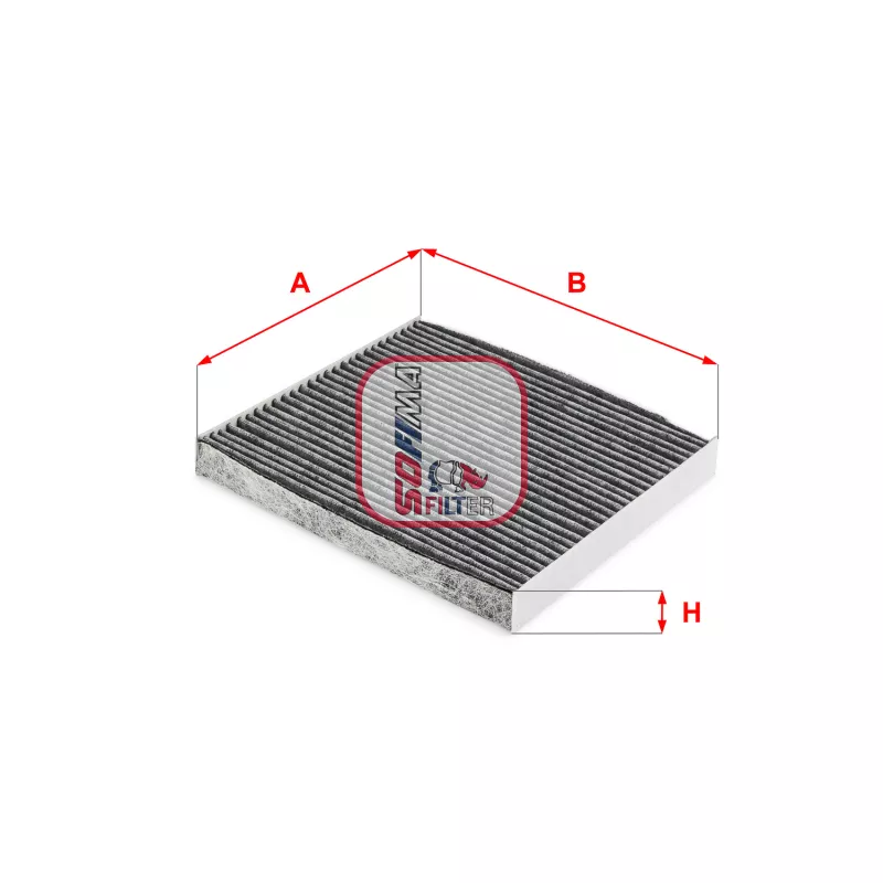 Filtre, air de l'habitacle SOFIMA S 4271 CA