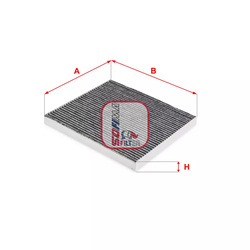 Filtre, air de l'habitacle SOFIMA S 4273 CA