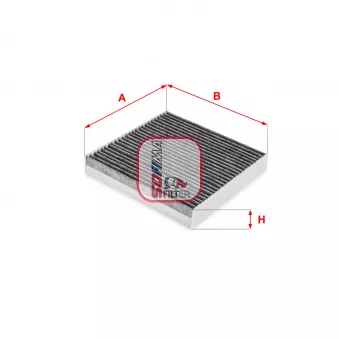 Filtre, air de l'habitacle SOFIMA S 4274 CA