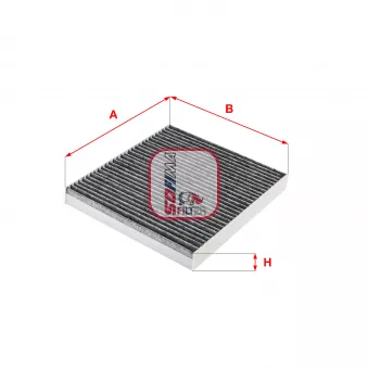 Filtre, air de l'habitacle SOFIMA S 4275 CA