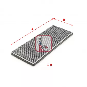 Filtre, air de l'habitacle SOFIMA S 4277 CA