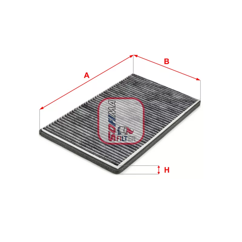 Filtre, air de l'habitacle SOFIMA S 4278 CA
