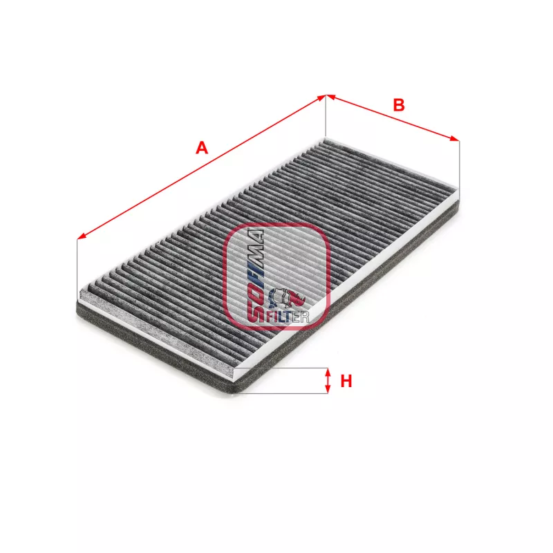 Filtre, air de l'habitacle SOFIMA S 4281 CA
