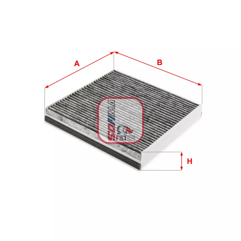 Filtre, air de l'habitacle SOFIMA S 4282 CA
