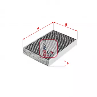 Filtre, air de l'habitacle SOFIMA S 4285 CA