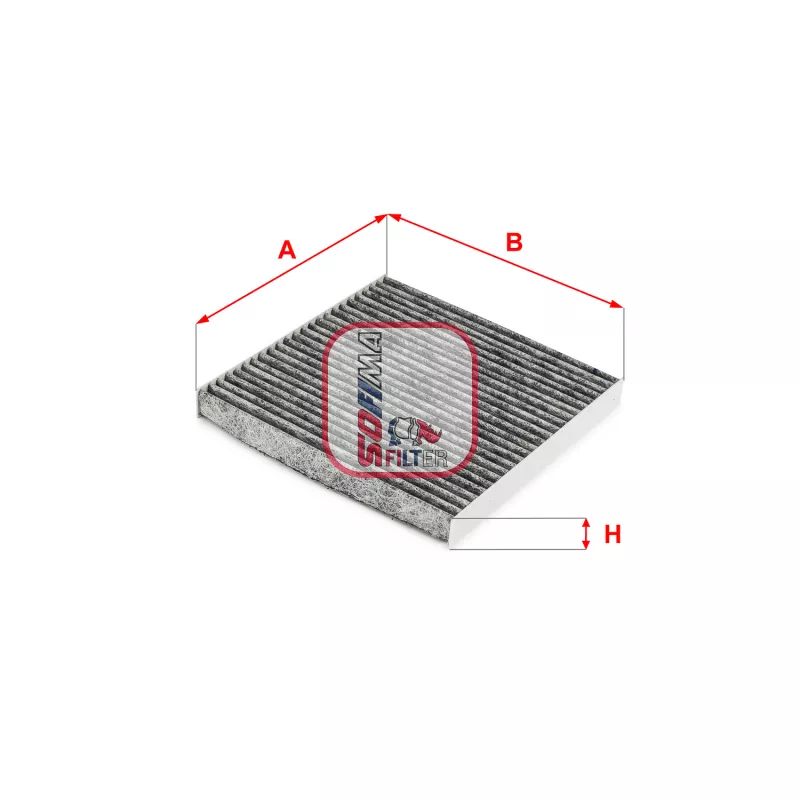 Filtre, air de l'habitacle SOFIMA S 4286 CA