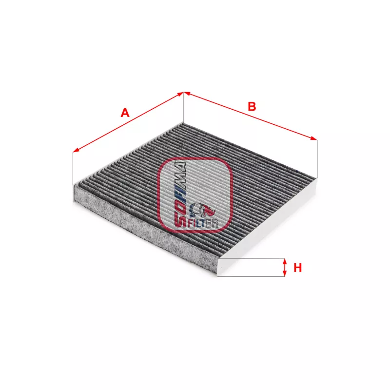 Filtre, air de l'habitacle SOFIMA S 4288 CA