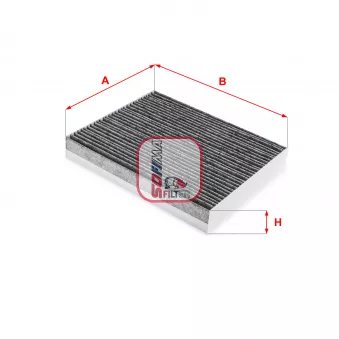 Filtre, air de l'habitacle SOFIMA S 4289 CA